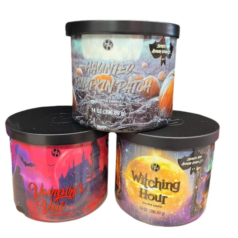 Huntington Home Halloween Collection Candle Set